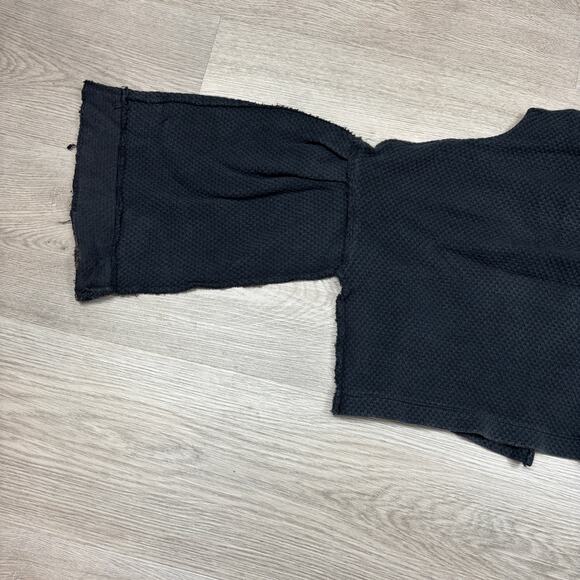 We The Free Free People Bunny Tee Pullover Cropped Boat Neck Sweater Small - Picture 3 of 12